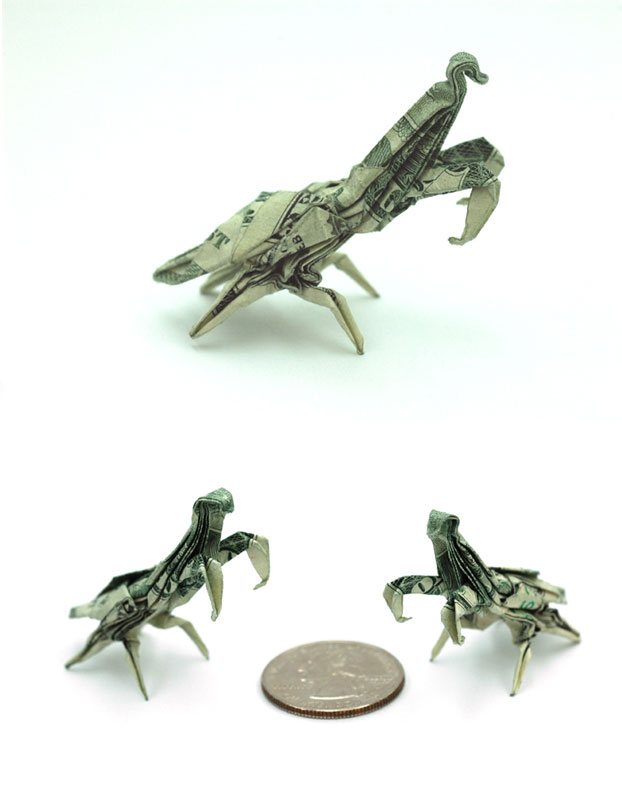 praying-mantis-made-from-dollar-bill-origami-by-won-park